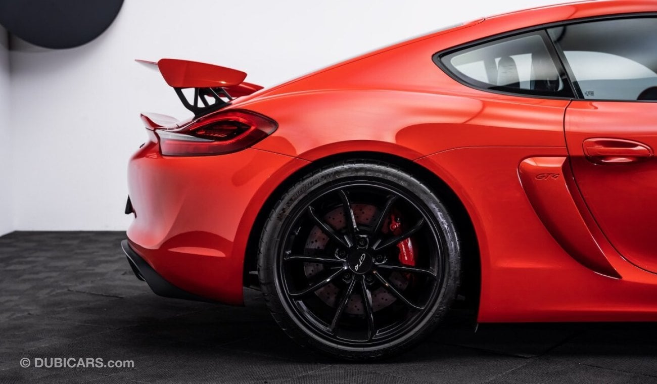 Porsche 718 Cayman 2016 - GCC