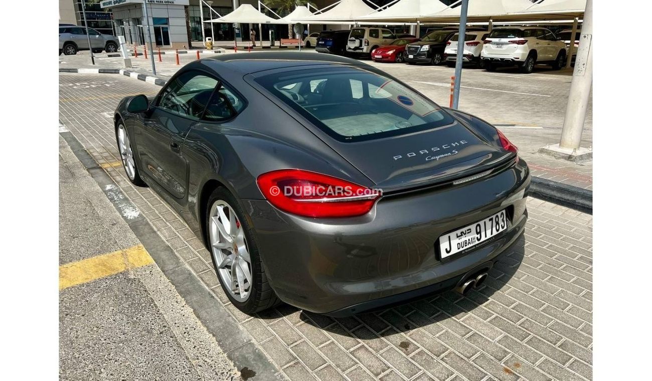 Porsche 718 Cayman Porsche Cayman S (981)  2014 | 86.000km | This particular car was purchased new in UAE, GCC specific