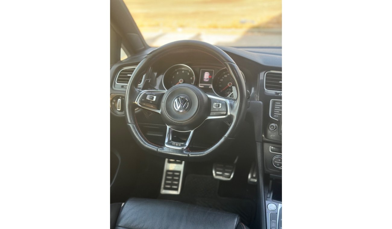 Volkswagen Golf GTI MODEL 2016 GCC CAR PERFECT CONDITION INSIDE AND OUTSIDE FULL OPTION PANORAMIC ROOF LEATHER SEATS