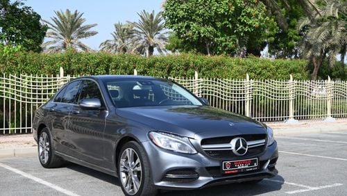 Mercedes-Benz C 300 0% DP - ENGINE+GEAR+CHASSIS GURANTEE - MERCEDESE C300 2.0 4MATIC LEXURY AWD 2017  - US SPECS