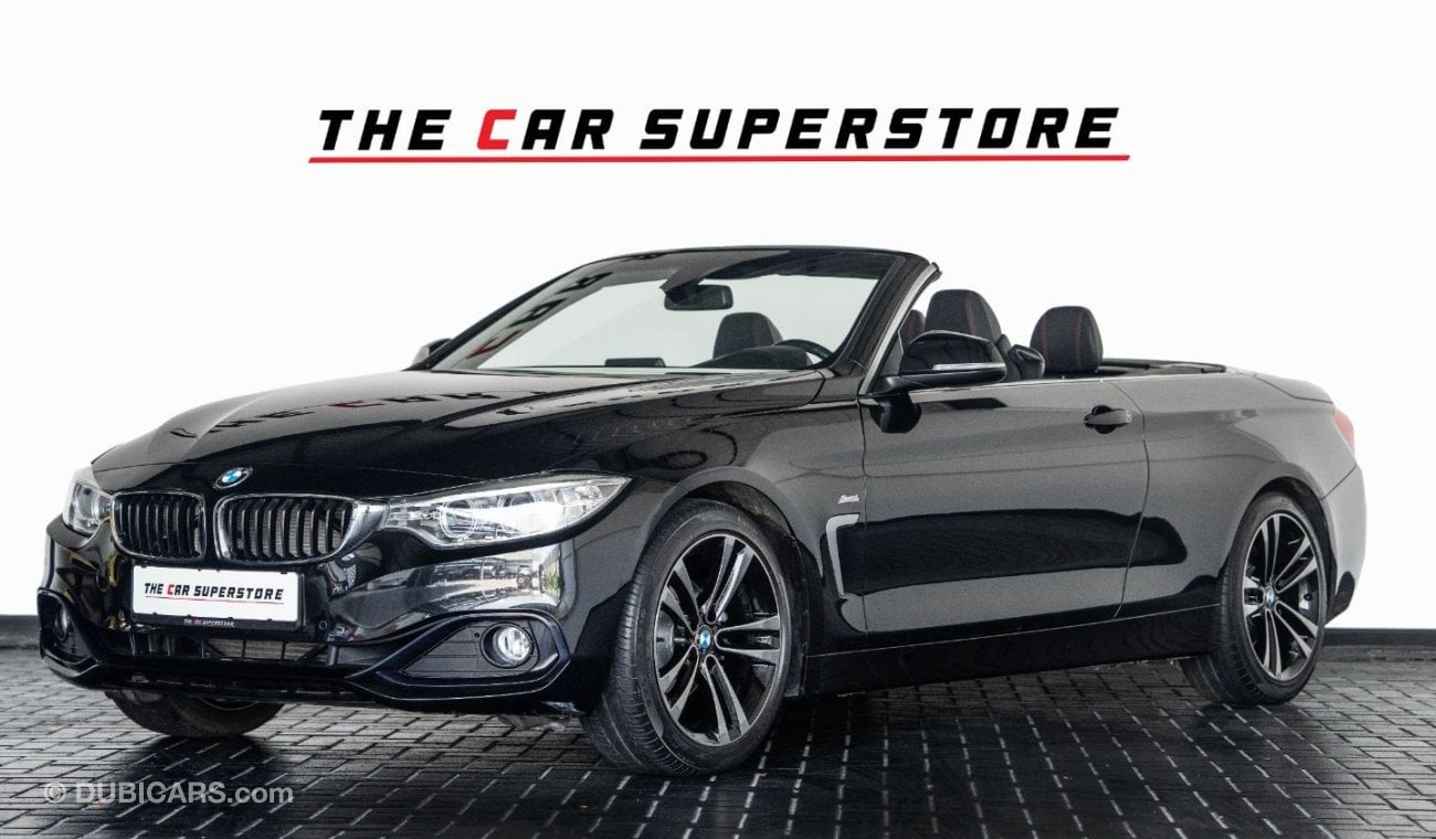 BMW 420i Sport Line 2016 - BMW 420i SPORT CONVERTIBLE - GCC - SERVICE HISTORY - IMMACULATE CAR