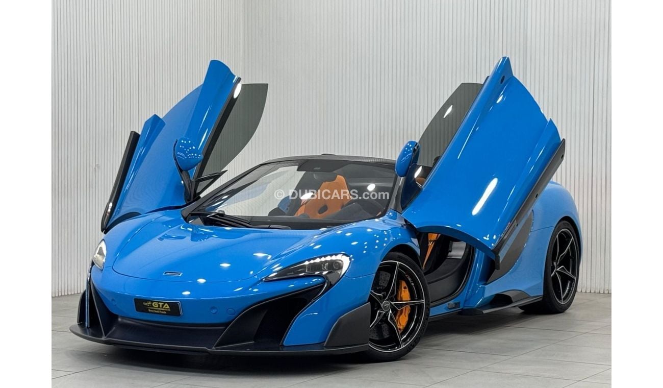 مكلارين 675LT 2016 McLaren 675LT Spider 1 Of 500, 13 Months McLaren Warranty, Carbon Fiber Package, GCC