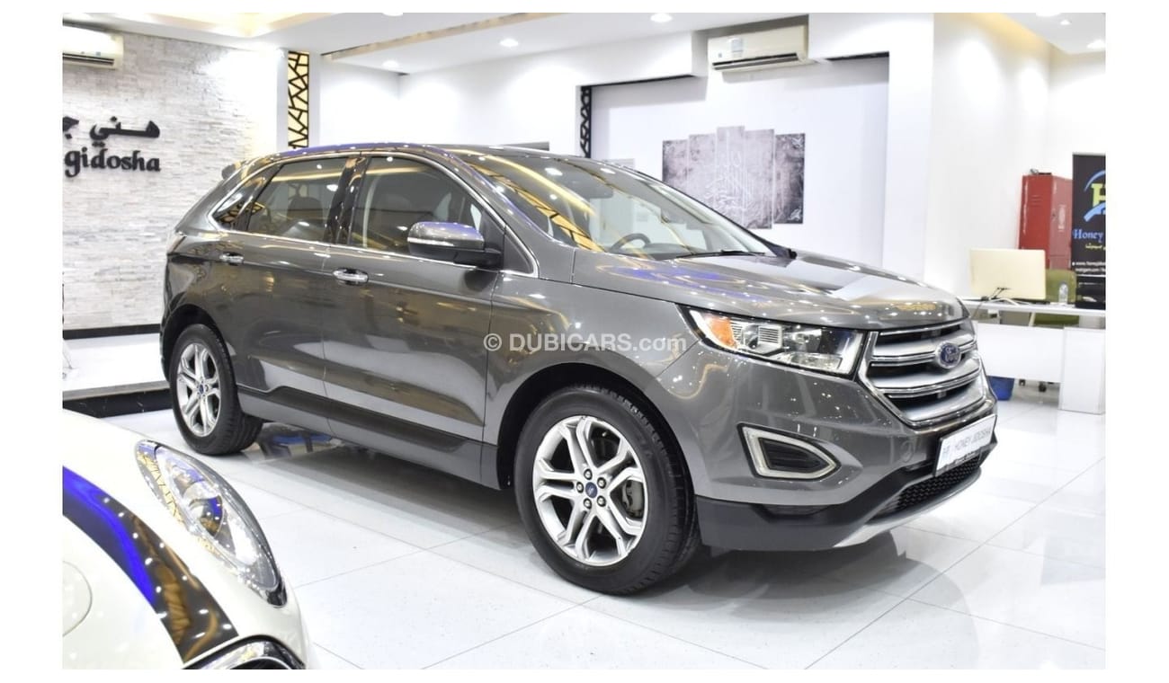 Ford Edge EXCELLENT DEAL for our Ford Edge Titanium AWD ( 2016 Model ) in Grey Color GCC Specs