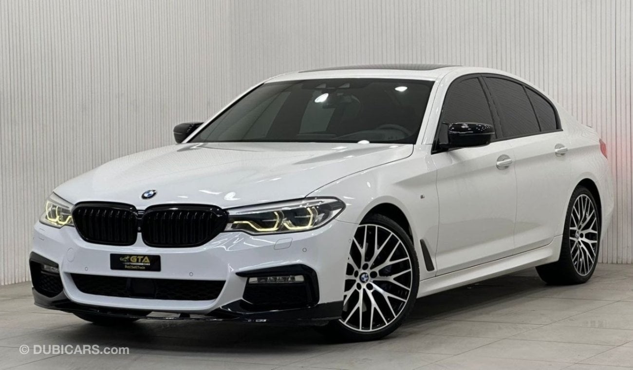 بي أم دبليو 540i M سبورت 2018 BMW 540i M-Sport, Warranty, Full BMW Service History, Full Options, GCC