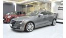 Cadillac ATS EXCELLENT DEAL for our Cadillac ATS 2.0T ( 2017 Model ) in Grey Color GCC Specs