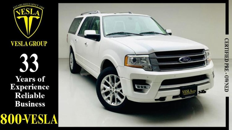 Ford Expedition LIMITED! GCC / EcoBoost / LEATHER / SUNROOF / FULL OPTION / WARRANTY UNLIMITED MILEAGE / 1716 DHS PM
