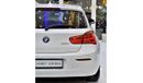 بي أم دبليو 120 EXCELLENT DEAL for our BMW 120i ( 2019 Model ) in White Color GCC Specs