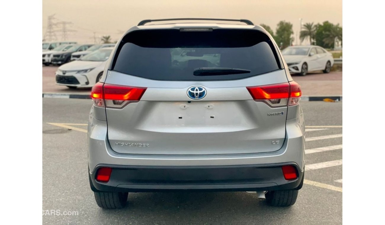 تويوتا هايلاندر 2019 Toyota Highlander Hybrid Fuel 3.5L V6 - 4x4 AWD - MidOption+ Full 7 Leather Seat - Fully Servic