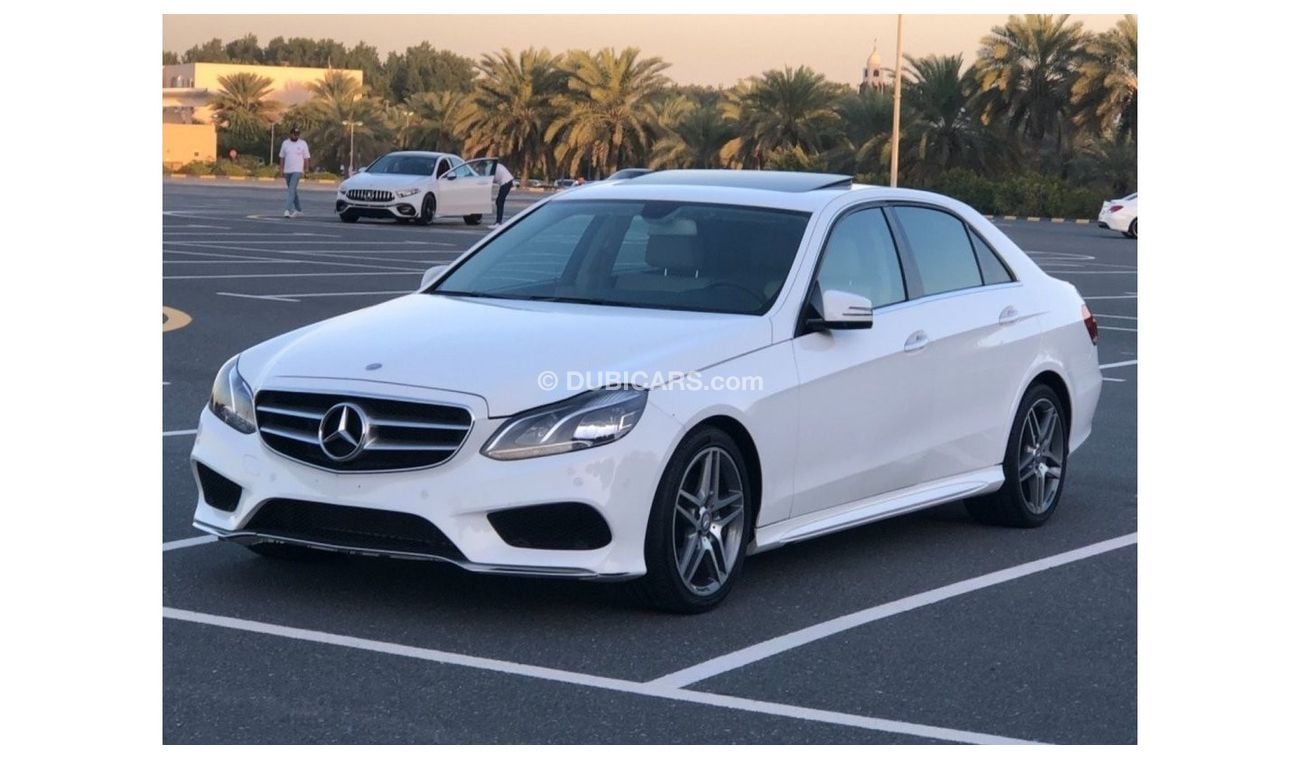 Mercedes-Benz E 350 MERCEDES BENZ E350 MODEL 2016 CAR PERFECT CONDITION INSIDE AND OUTSIDE FULL OPTION SUN ROOF LEATHER