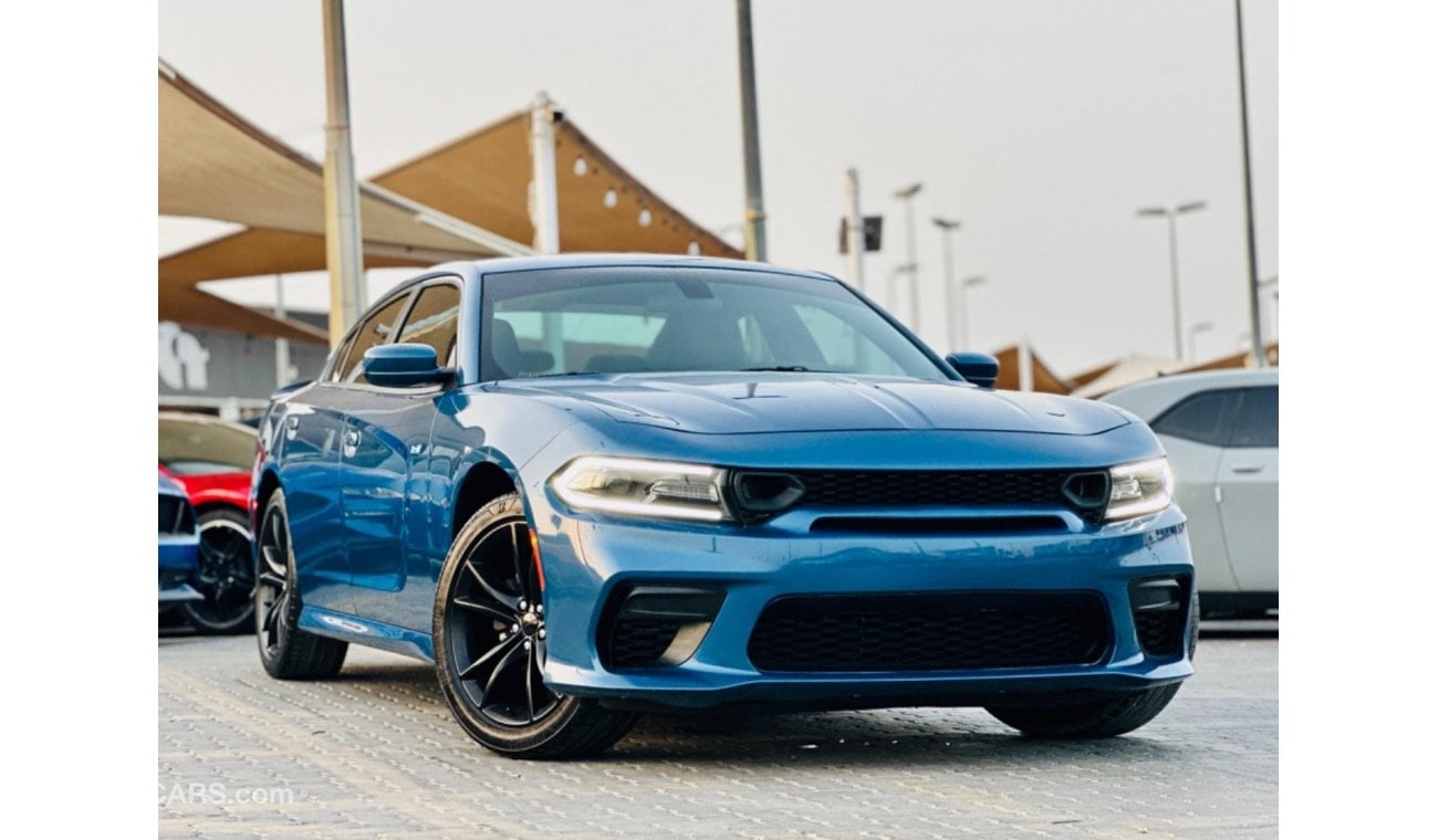 Dodge Charger SXT MONTHLY 1150/- AED | Custom Rims | Touch Screen | #87853