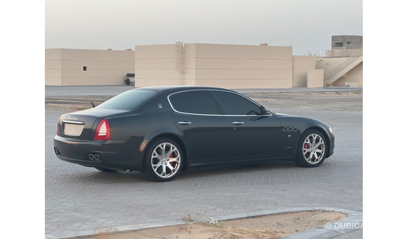 Maserati Quattroporte MODEL 2009 GCC CAR PERFECT CONDITION INSIDE AND OUTSIDE FULL OPTION