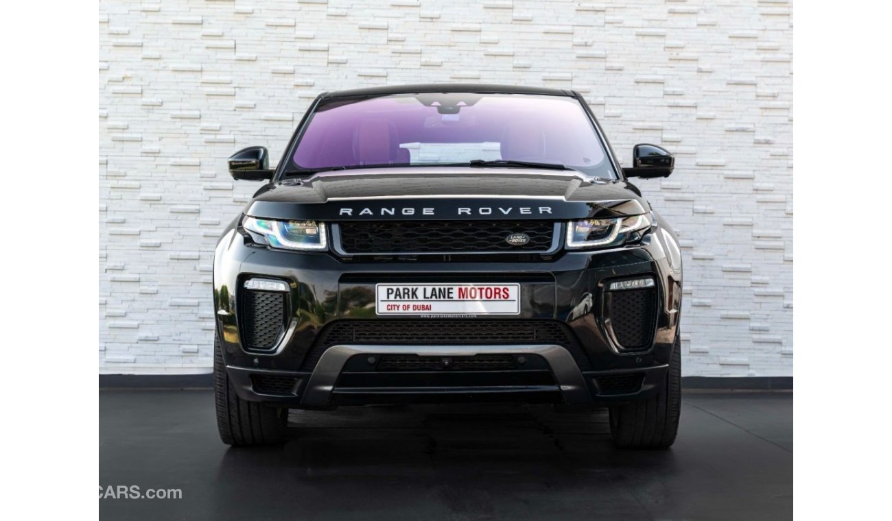 Land Rover Range Rover Evoque AED 1,525 PM • EVOQUE DYNAMIC PLUS • 2.0L TURBOCHARGED • GCC SPECS • FULLY LOADED PRISTINE CONDITION