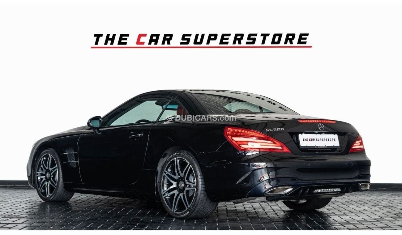 Mercedes-Benz SL 500 Std 4.7L 2017 I MERCEDES SL500 I AMG I GCC SPEC I LOW MILEAGE I FULL SERVICE HISTORY I RECENTLY SERV