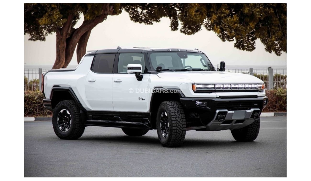 جي أم سي همر EV 2022 GMC Hummer EV Pick Up Edition1 - White inside black & white | Export Only