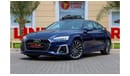 Audi A5 40 TFSI S Line Audi A5 40TFSI S-Line 2021 GCC under Warranty with Flexible Down-Payment/ Flood Free.