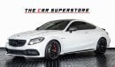 مرسيدس بنز C 63 كوبيه 2018 - MERCEDES BENZ C63 AMG - GCC - FULL SERVICE HISTORY - 1 YEAR WARRANTY