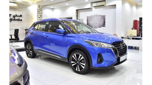 Nissan Kicks EXCELLENT DEAL for our Nissan Kicks ( 2022 Model ) in Blue Color GCC Specs