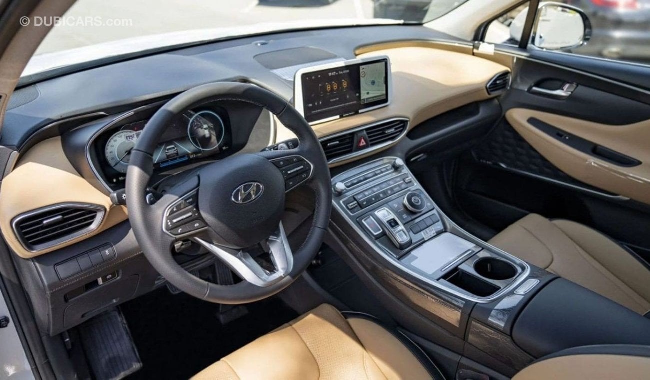 Hyundai Santa Fe hyundai santafe 2023 2.5l petrlol gcc auto 7saeter