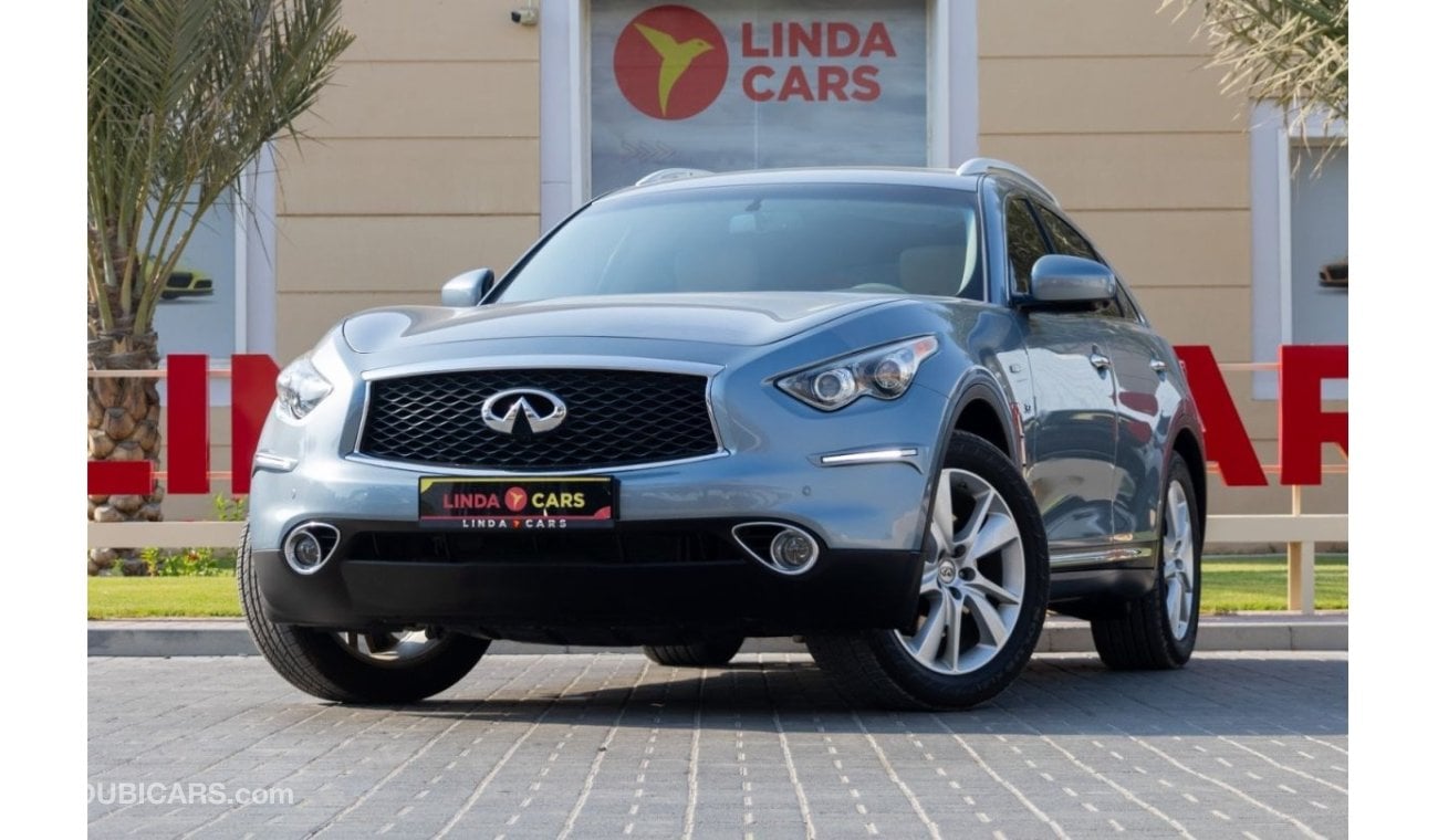 Infiniti QX70 Luxe Sensory  Infiniti QX70 2019 GCC under Warranty with Flexible Down-Payment.