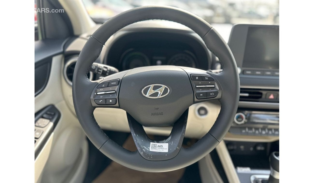 هيونداي كونا 2023 HYUNDAI KONA 1.6L (HYBRID) DARK RED COLOR