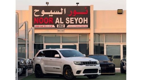 جيب جراند شيروكي GRAND CHEROKEE TRACKHAWK 2018 GCC FULL OPTION ORIGINAL PAINT PERFECT CONDITION