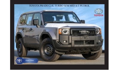 تويوتا برادو TOYOTA PRADO 2.4L TURBO SFM MID A/T PTR 2024 Model Year Export Only