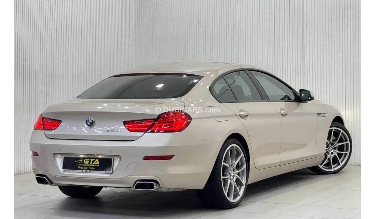 بي أم دبليو 650i Std 4.4L 2015 BMW 650i Gran Coupe, Full BMW Service History, Fully Loaded, Low Kms, GCC