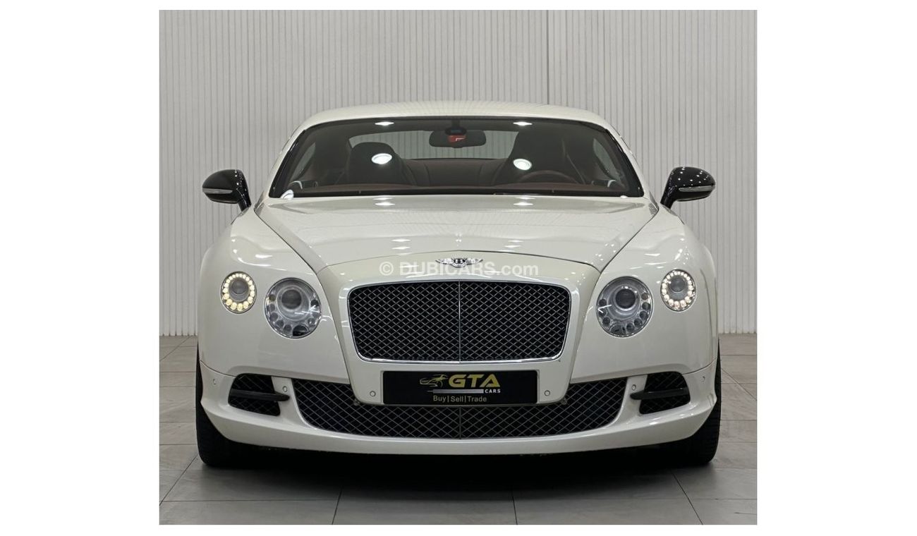 بنتلي كونتيننتال جي تي 2014 Bentley Continental GT Speed W12, Service History, Very Low Kms, GCC