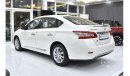 نيسان سنترا EXCELLENT DEAL for our Nissan Sentra 1.8 S ( 2019 Model ) in White Color GCC Specs