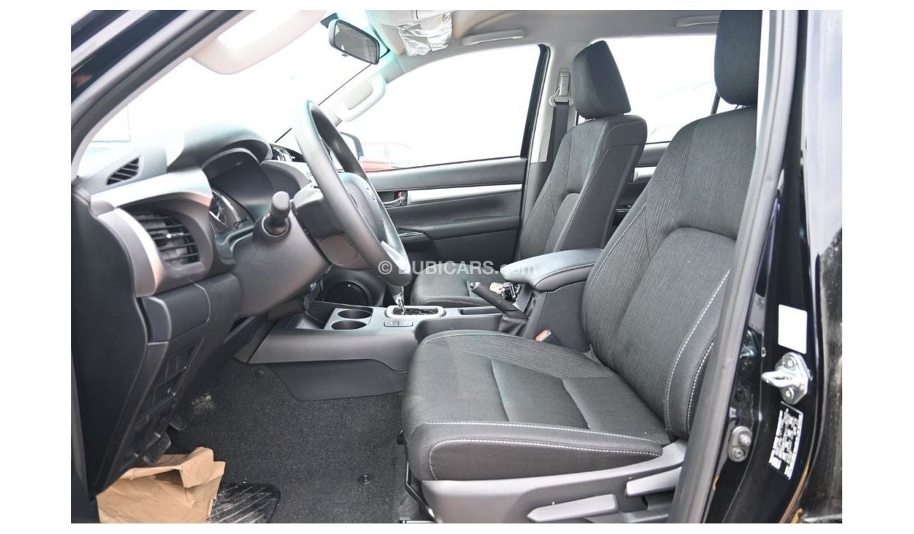 تويوتا هيلوكس Toyota Hilux SR5 2.4L Diesel Automatic, Double Cab,  Color Black , Model 2023