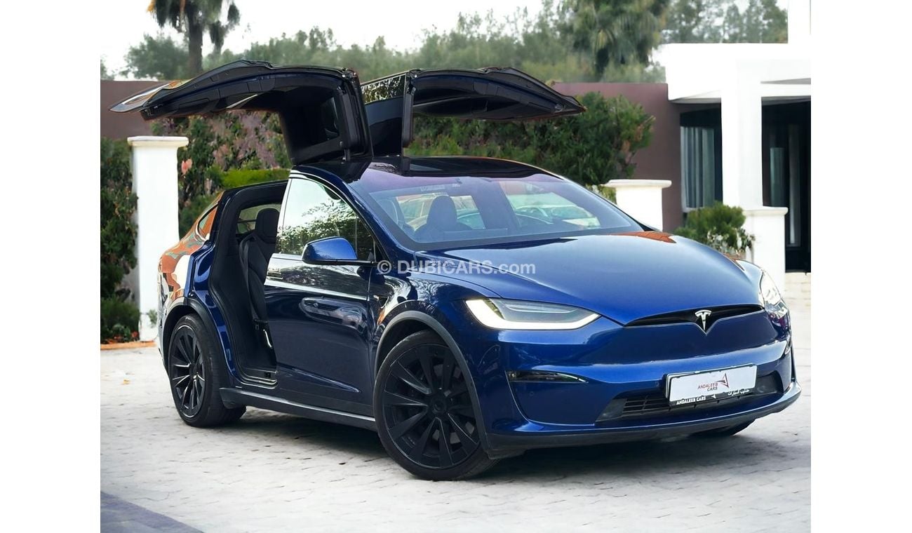 Tesla Model X AED 5,360 PM | TESLA MODEL X PLAID | 2023 | UNDER WARRANTY | GCC | Full SERVICE HISTORY | 0% DOWNPAY