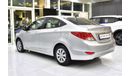 Hyundai Accent EXCELLENT DEAL for our Hyundai Accent 1.6L ( 2018 Model ) in Silver Color GCC Specs