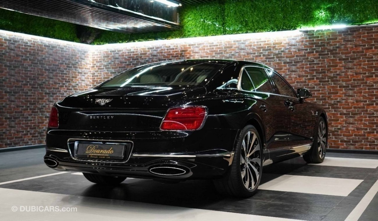 Bentley Flying Spur 6.0L W12 Engine | Brand New | 2023 | Onyx black | Full Option