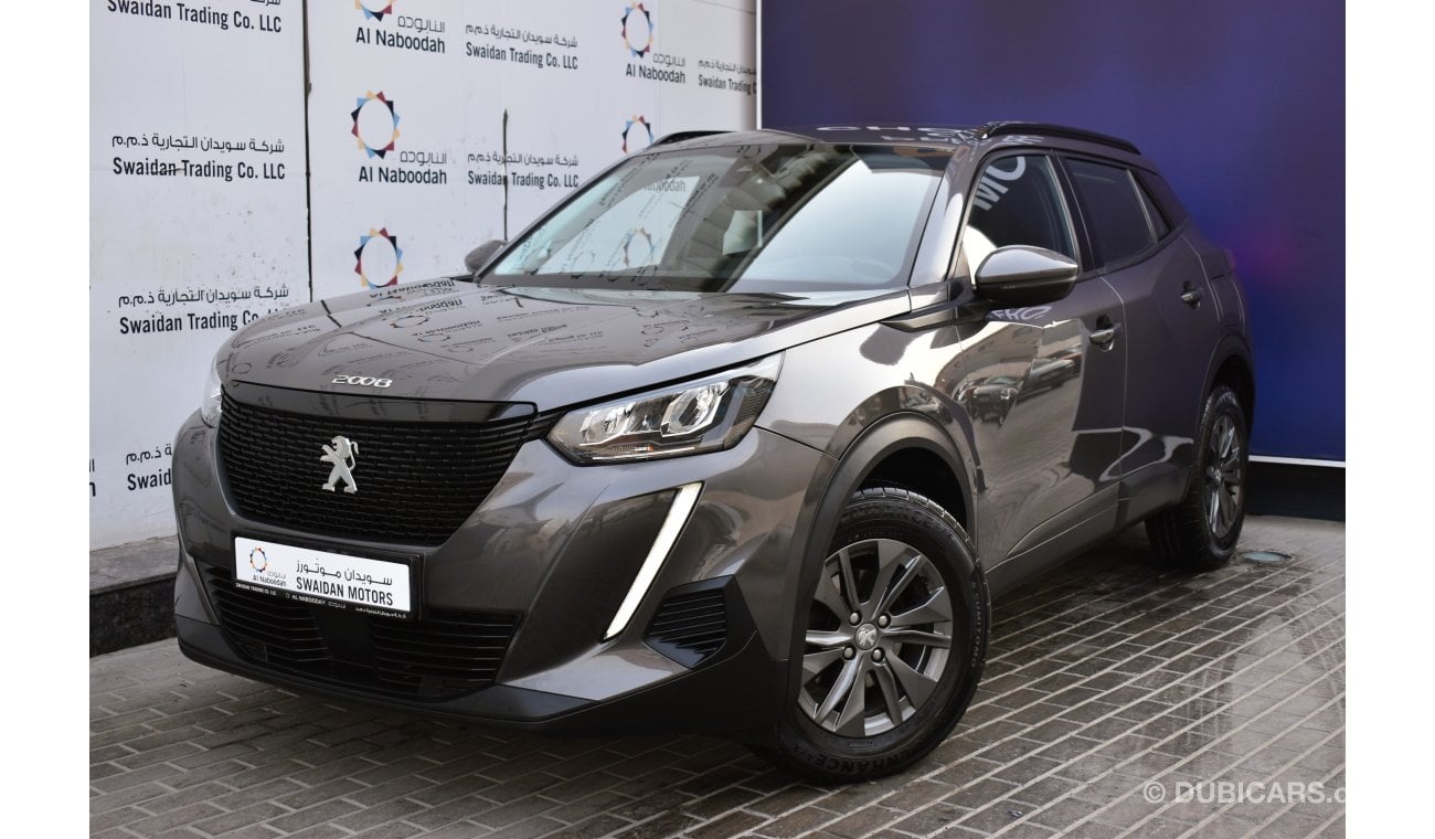 Peugeot 2008 AED 999 PM  ACTIVE 1.2L TC AT GCC MANUFACTURER WARRANTY 2028 OR 100K KM