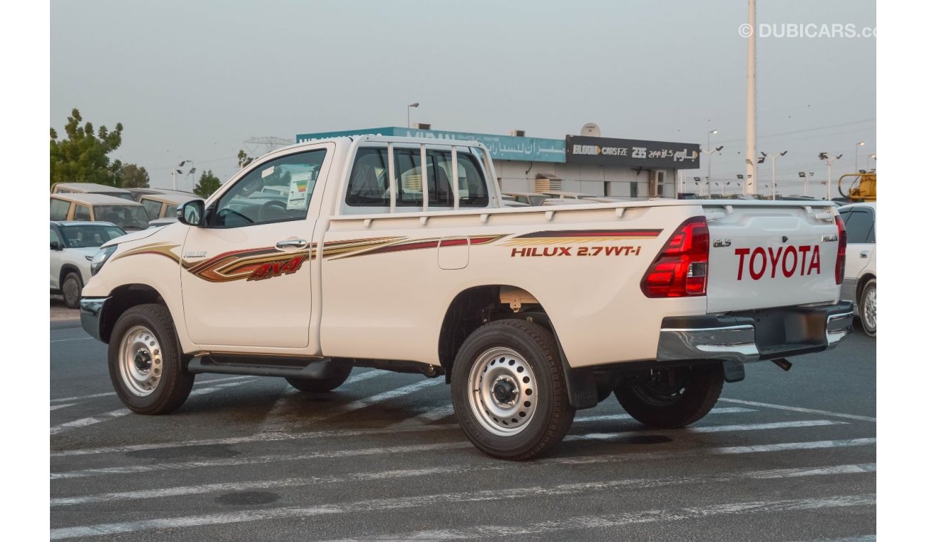 تويوتا هيلوكس TOYOTA HILUX GLS 2.7L SINGLE CAB MT PICKUP 2024