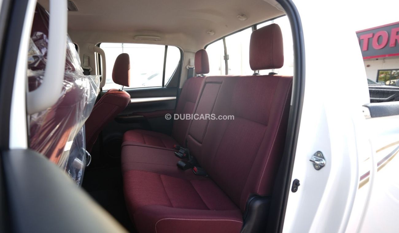 تويوتا هيلوكس TOYOTA HILUX DC 2.7L 4X4 PETROL, A/T, MY25 FULL OPTION WITH PUSH START