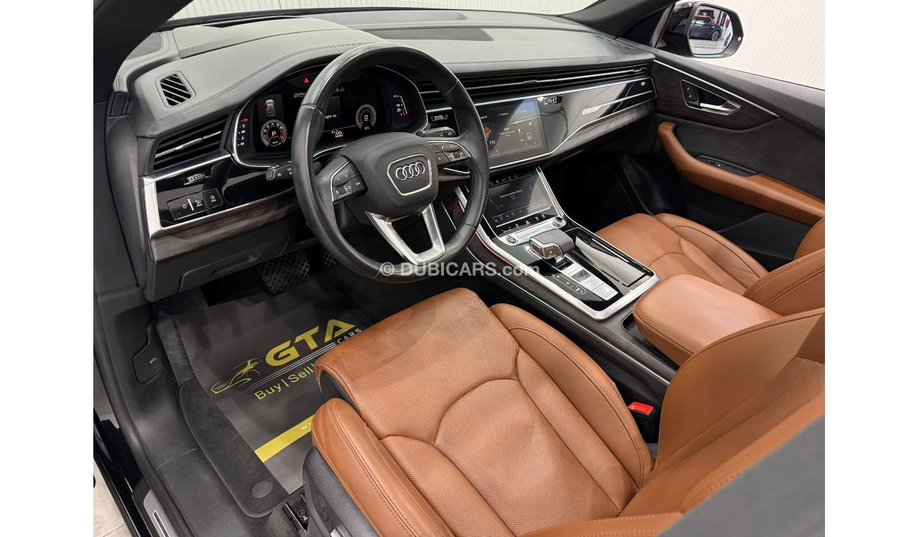 أودي Q8 55 TFSI quattro S Line 3.0L 2021 Audi Q8 S-Line 55TFSI Quattro, Warranty, Service Contract, ABT Kit,