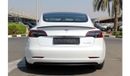 Tesla Model 3 PERFORMANCE 2021 GCC DUAL MOTOR AWD LOW MILEAGE SINGLE OWNER WITH AGENCY WARRANTY IN MINT CONDITION