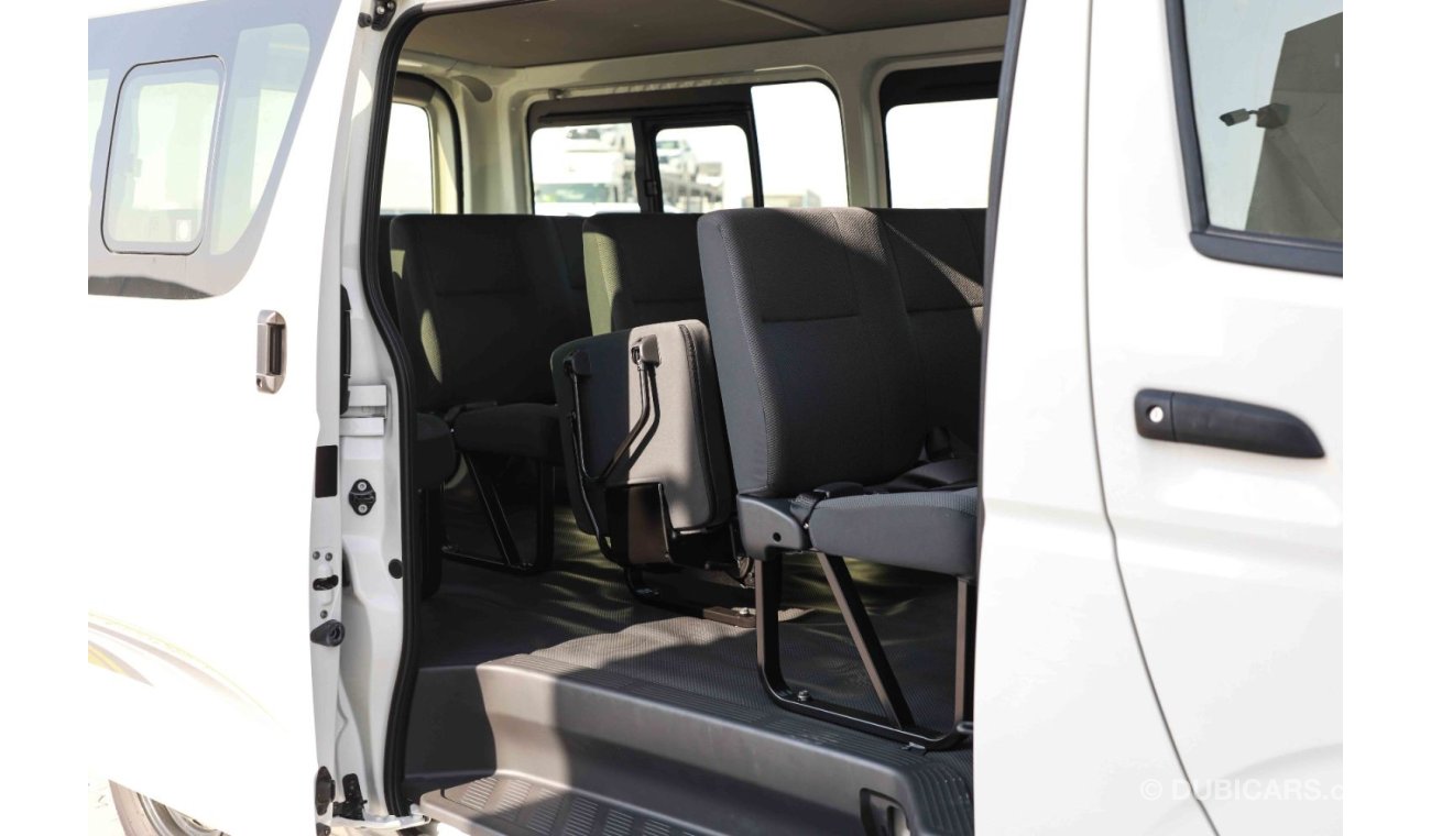 Toyota Hiace 2024 Toyota Hiace 2.5 15str Standard Roof - White inside Dark Grey | Export Only