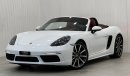 Porsche 718 Boxster 2023 Porsche 718 Boxster, 2025 Porsche Warranty + Service Pack, Low Kms, GCC