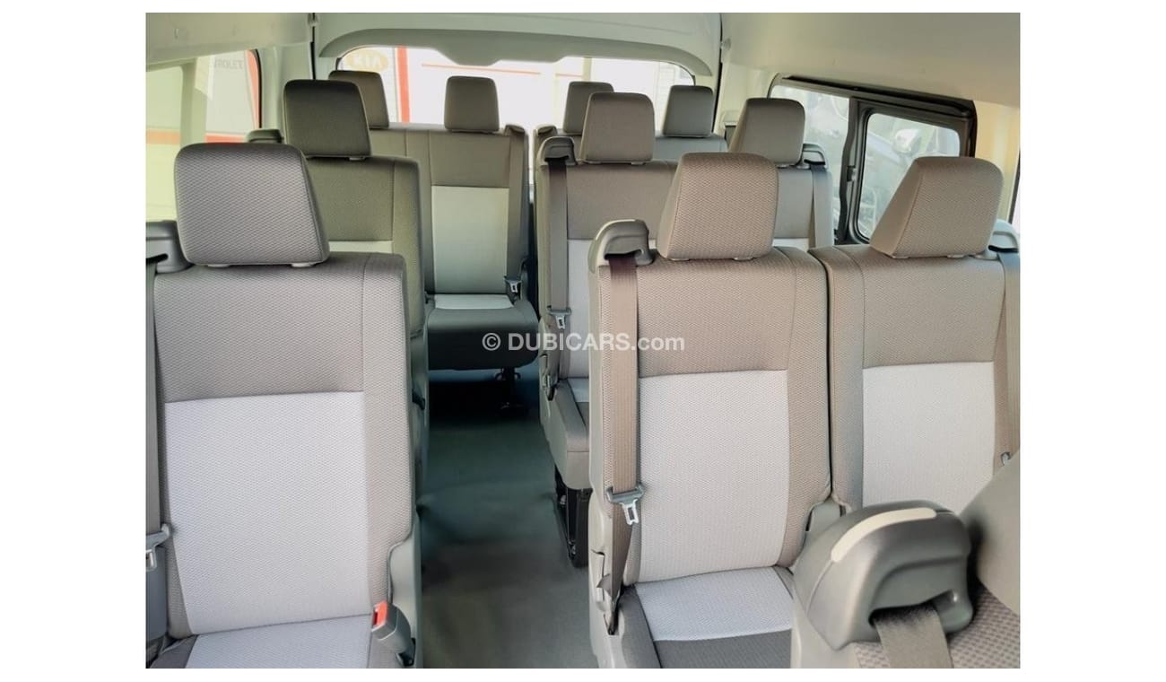 Toyota Hiace 2.8L 14 seater Diesel High Roof (3 point seat belt) 2023