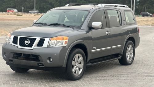 Nissan Armada MODEL 2014 GCC CAR PERFECT CONDITION INSIDE AND OUTSIDE FULL OPTION SUN ROOF LEATHER SEATS