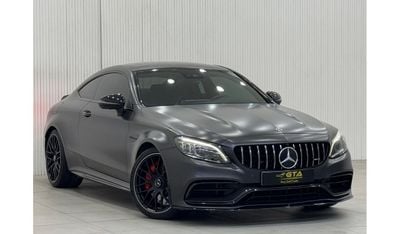 مرسيدس بنز C 63S AMG AMG 2021 Mercedes Benz C63s AMG Coupe, Warranty, Full Service History, Fully Loaded, Low Kms, GCC