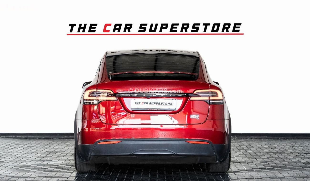 تسلا موديل اكس 2023-TESLA MODEL X PLAID 6 SEATER-GCC-SERVICE CONTRACT-WARRANTY 2 YEARS OR 80,000 KM