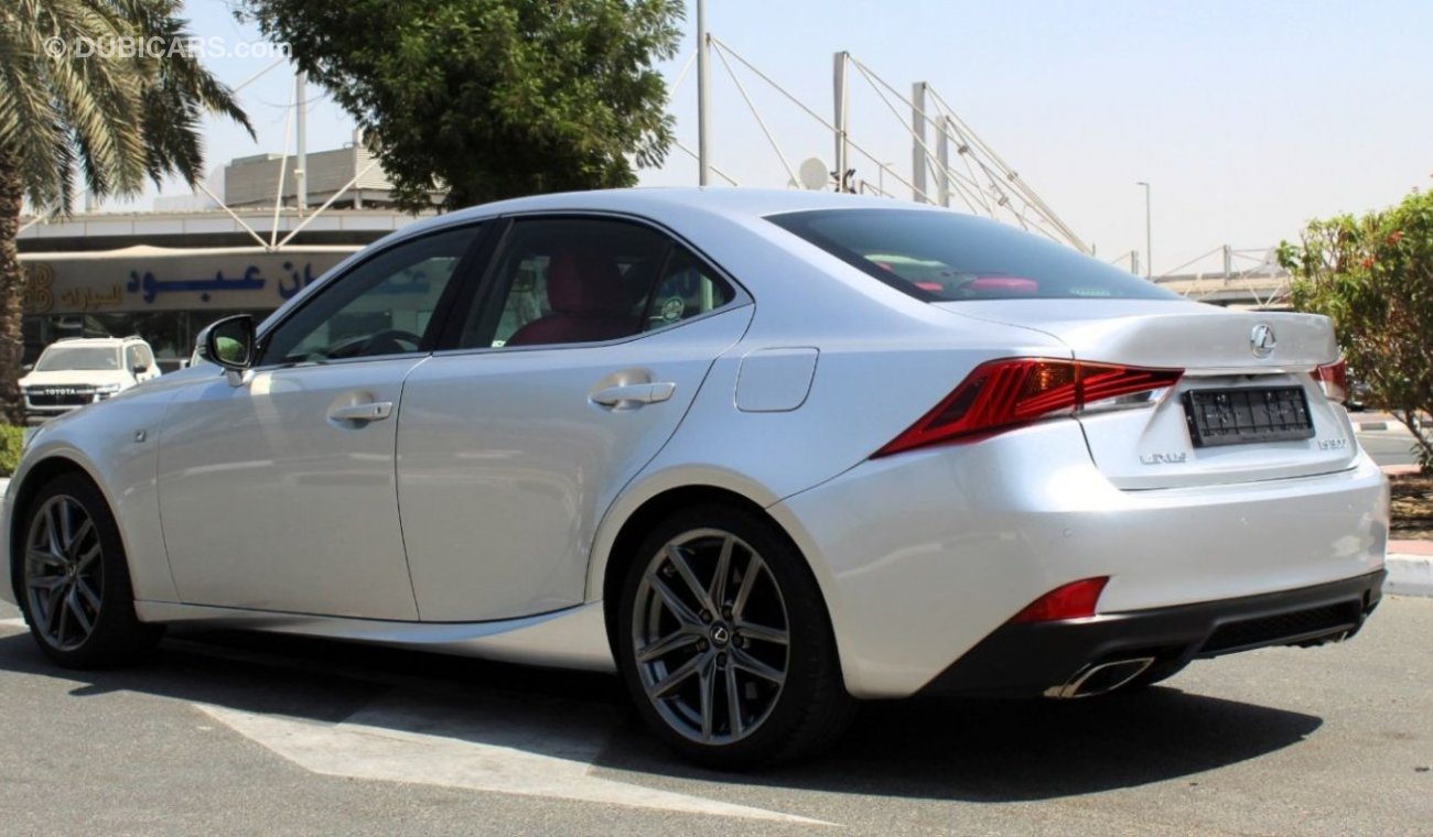 لكزس IS 300 LEXUS IS300 F SPORT 2020 GCC AL FUTTAIM LEXUS LOW MILEAGE SINGLE OWNER IN MINT CONDITION