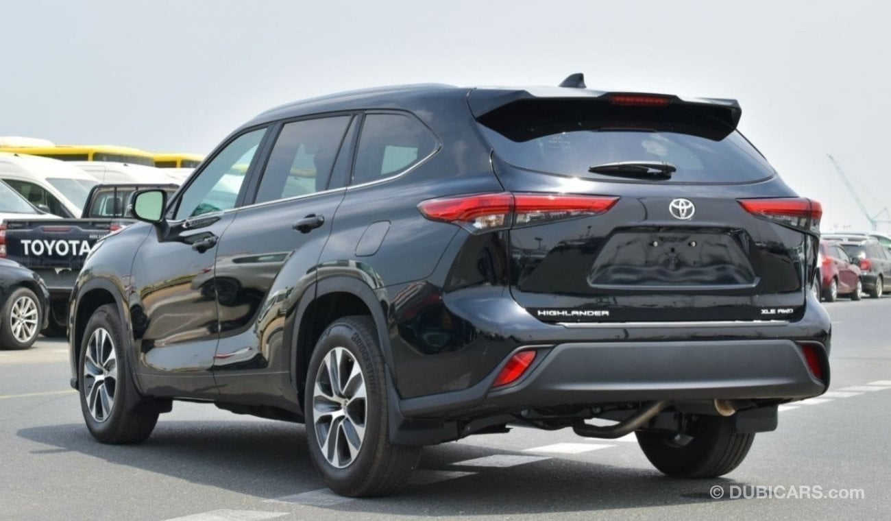 تويوتا هايلاندر For Export Only !Brand New Toyota Highlander XLE  GHL24-XLE 2.4T Petrol | Black/Black | 2023 |