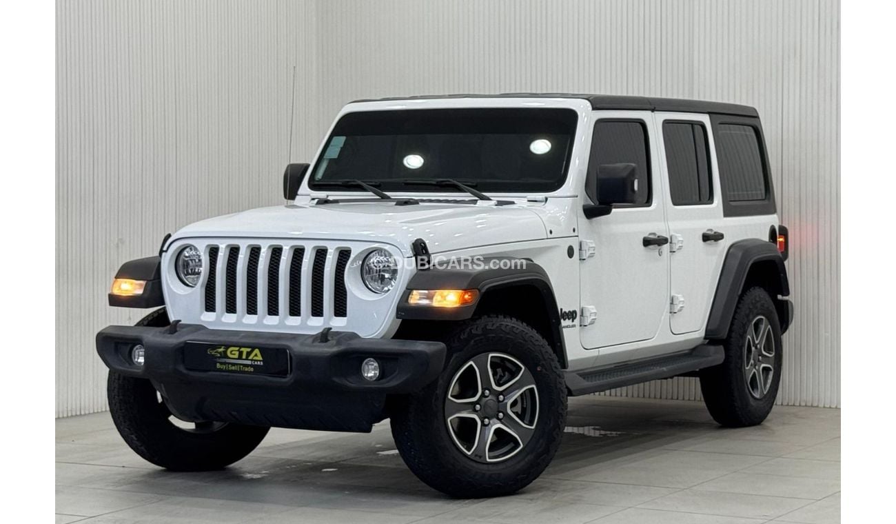 جيب رانجلر Unlimited Sport 3.6L A/T 2023 Jeep Wrangler Unlimited Sport, Warranty, Excellent Condition, GCC