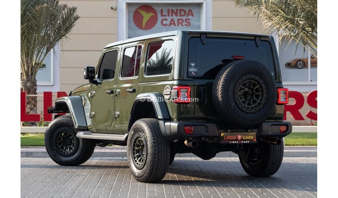 جيب رانجلر Unlimited Sahara 3.6L Jeep Wrangler Unlimited Sahara 2021 GCC under Warranty with Flexible Down-Paym