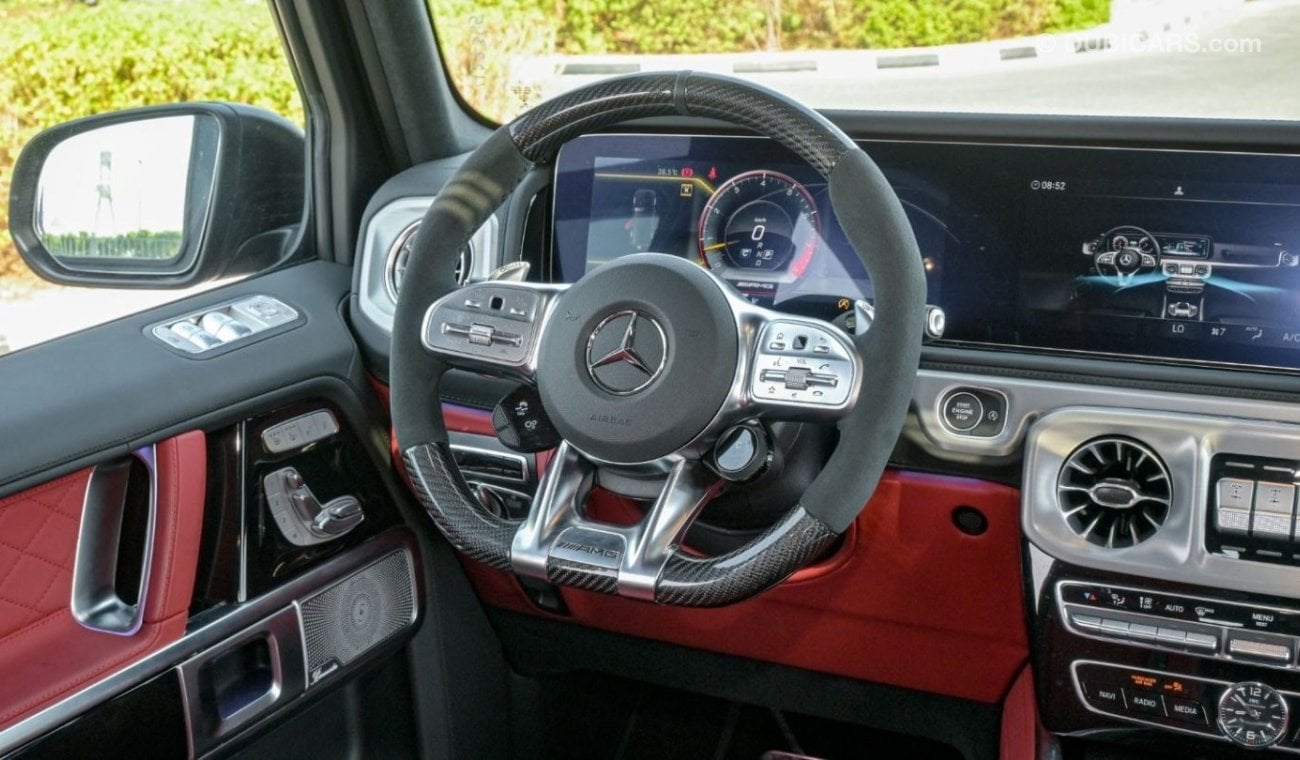 Mercedes-Benz G 63 AMG Std Mercedes G63 Double Night Package - Designo Nachtschwarz Magno Color - Carbon Fiber - Rear Scree