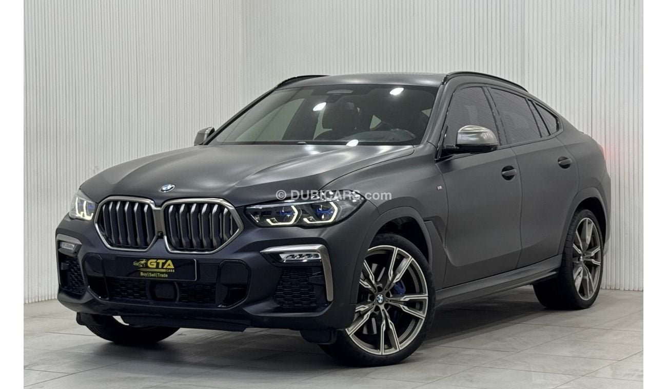 بي أم دبليو X6 M50i 4.4L 2022 BMW X6 M50i, Aug 2026 AGMC Warranty + Service Package, AGMC Full Service History, GCC